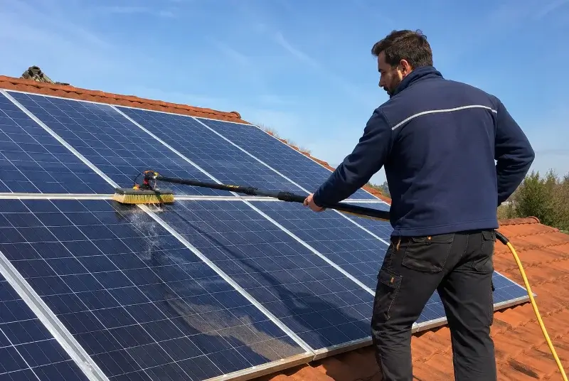 Nettoyage et entretien de panneaux solaires à Laluque