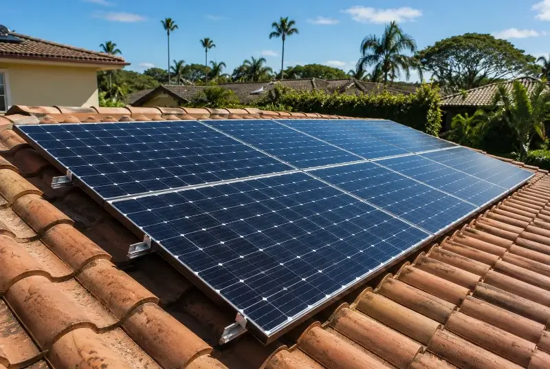 Installation de panneaux solaires à Laluque